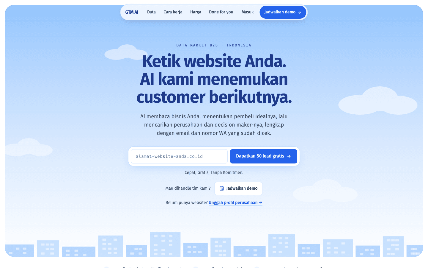 GoToMarket: tampilan produk